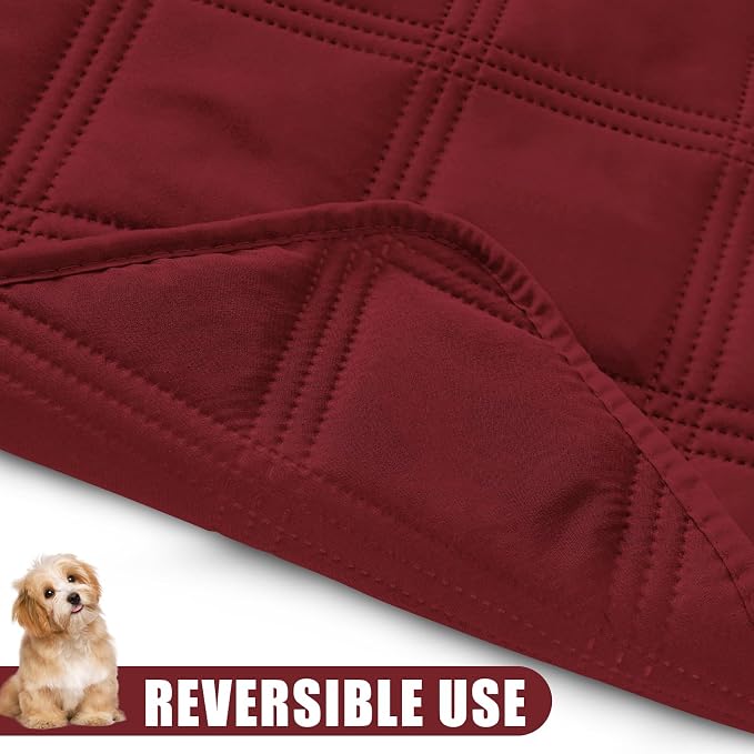Smiry Waterproof Dog Bed Cover Blanket 30x53, Soft Reversible Pet Blanket - Image 3
