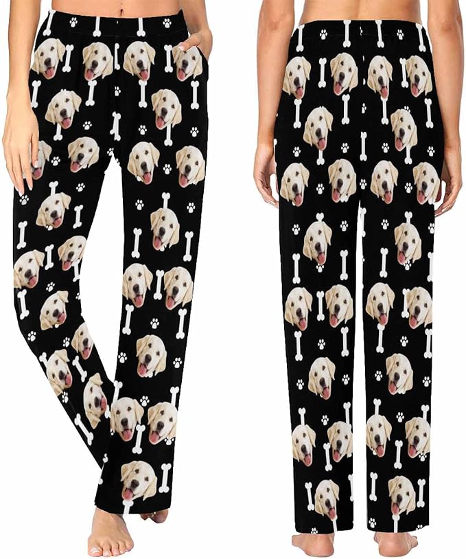 Custom Face Pajamas Pants Personalized Nightwear Bottoms - Image 2