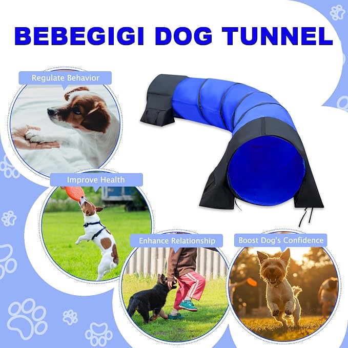 10 Foot Dog Agility Tunnel - Image 2