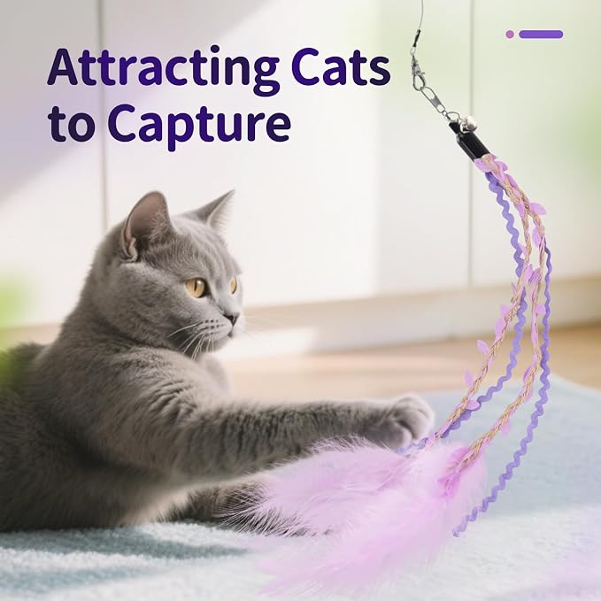 SONGWAY Cat Wand Toys for Indoor Cats - Image 5