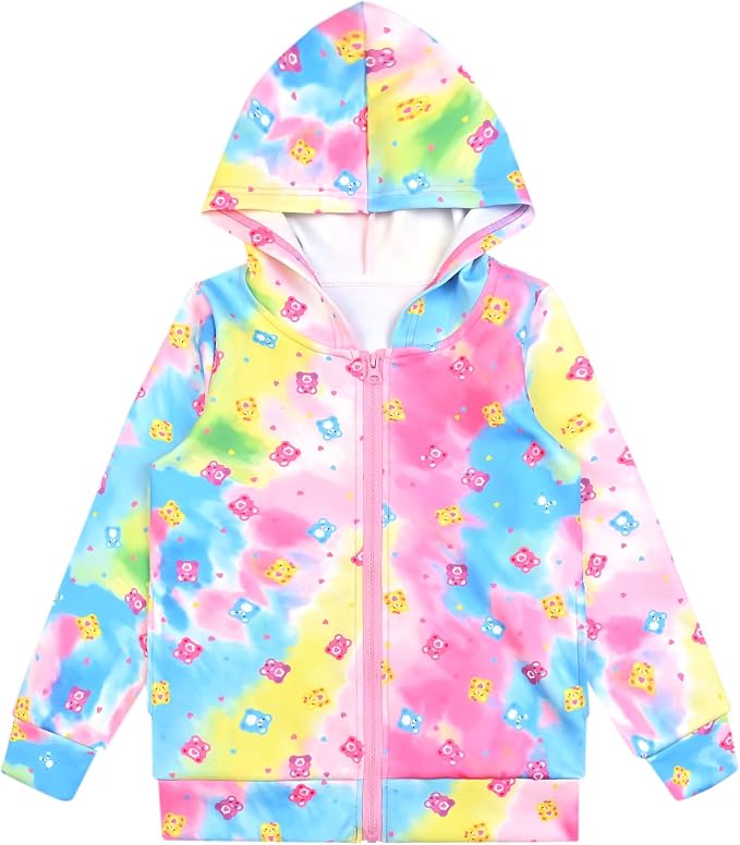 Girls Zip Up Hoodie Jacket Unicorn/Cat Sweatshirt by Jxstar