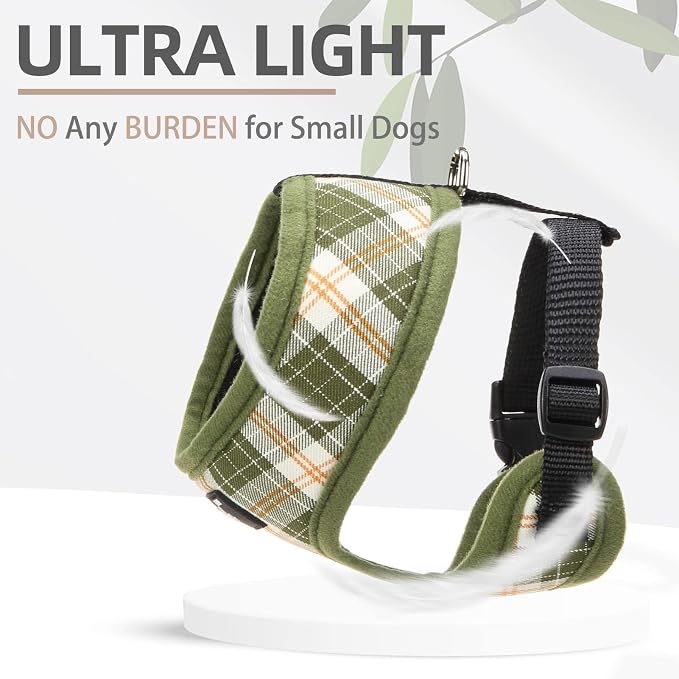 PUPTECK Soft Mesh Dog Harness and Leash Set Pet Puppy Cat Comfort Padded Vest - Image 5