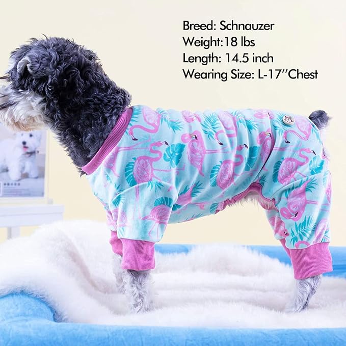 KYEESE Dog Pajamas Velvet Dog Pajamas Medium Sized Dogs Soft Dogs Clothes Pjs - Image 4