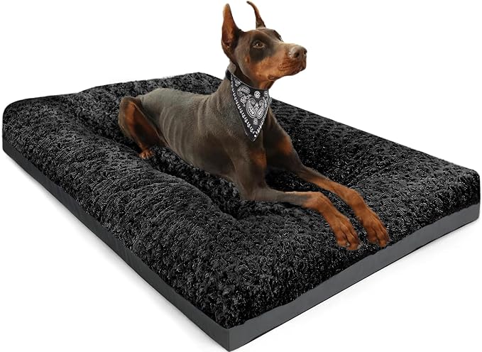 POCBLUE Extra Large Dog Bed, Washable XXL Plush Pet Mat by POCBLUE