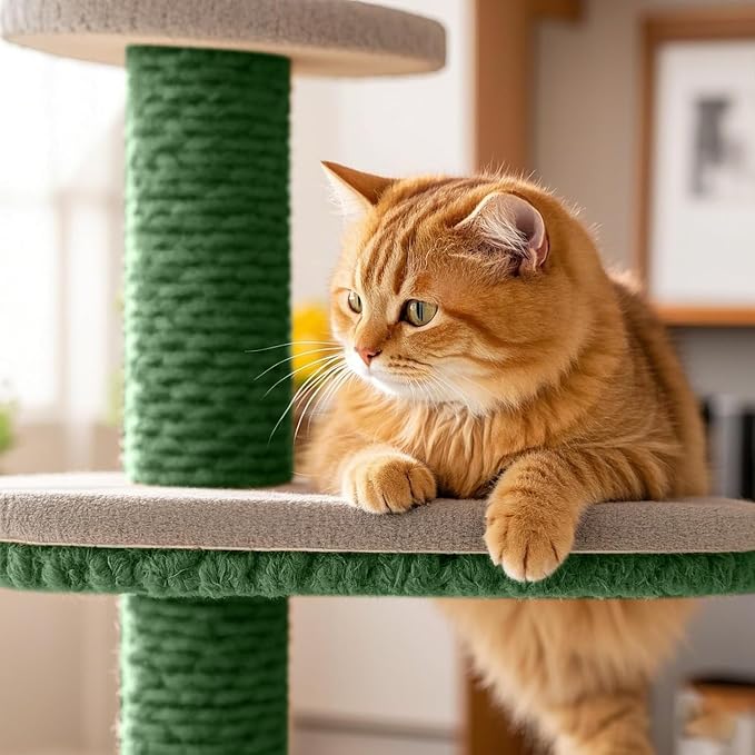 Sisal Rope for Cat Scratcher 1/4" 166 Ft Cat Tree Rope Twine for Repairing Cat - Image 7