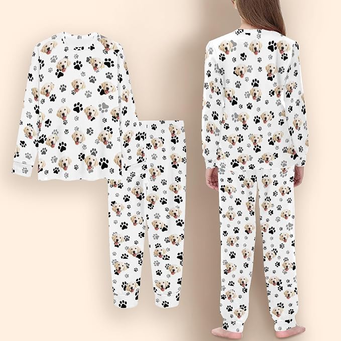 MyPupSocks Customizable Pet Lover Pajama Sets | Personalized Face Printed - Image 4