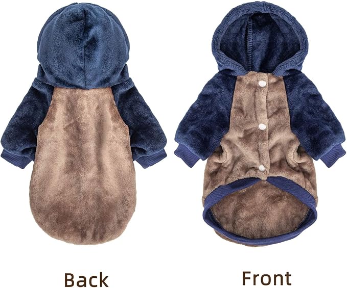 FabriCastle Dog Hoodie Sweater for Small Dogs Boy and Girl, Dog Clothes S XS - Image 2