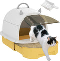 PawHut Cat Litter Box, Covered Kitty Litter Box by PawHut