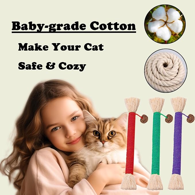 Cat Toys 21Pack Silvervine Chew Stick Kitten Treat Catnip Toy Kitty Natural - Image 6