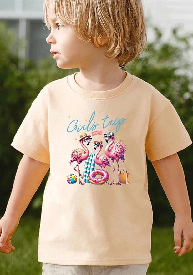 Kids Toddler Little Boys Girls T-Shirt Short Sleeve Funny Animals Graphic - Image 6