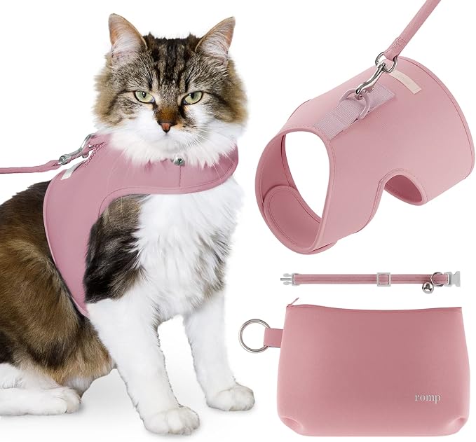 Cat Harness, Collar & Leash Set by ROMP