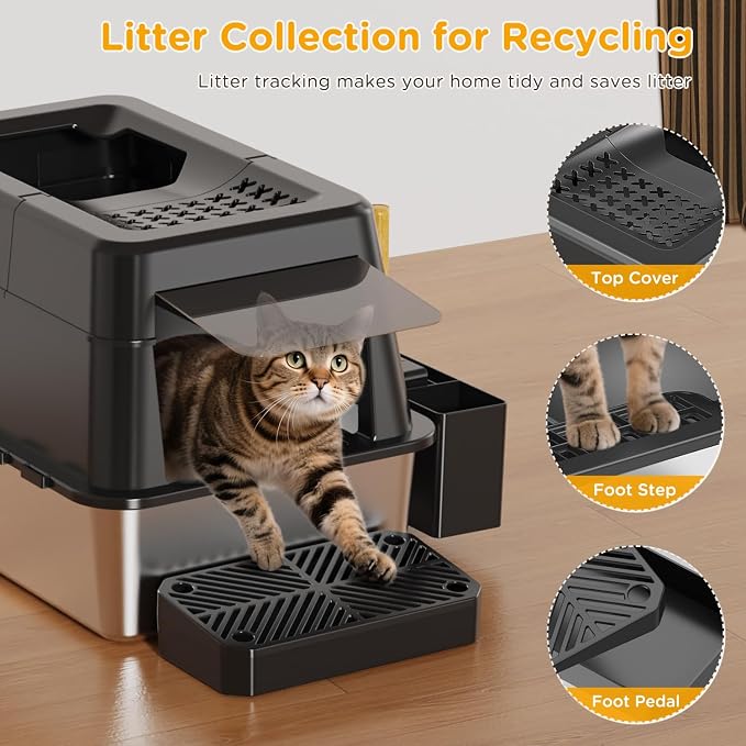 Stainless Steel Litter Box - Image 6