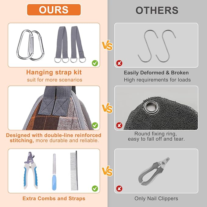 BEAUTYZOO Dog Grooming Hammock Harness - Image 3