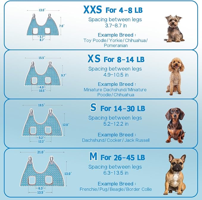 Supet Dog Grooming Hammock Harness - Image 6