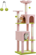 Flower Cat Tree, 62-Inch Large Cat Tower by MUTTROS