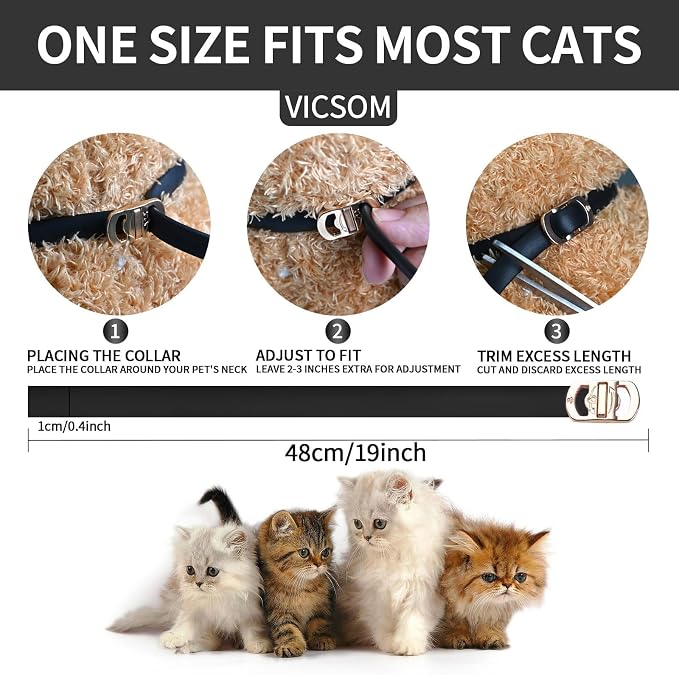 VICSOM 4 Pack Flea and Tick Collar - Image 4