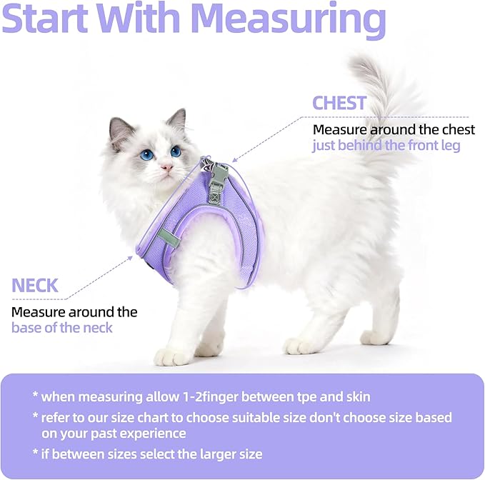 Solmoony Sparkly XXXS Dog Harness and Leash Set, Step in Soft Light Puppy Vest - Image 2