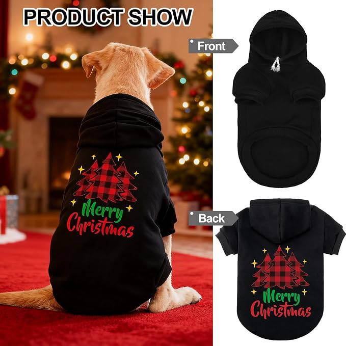 EXPAWLORER Dog Hoodie-Soft and Warm Dog Sweaters, Pet Clothes Autumn Winter - Image 5