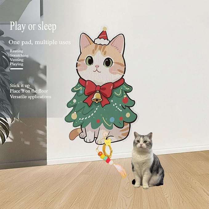 Wall Mounted Cat Scratching Pad - Image 2