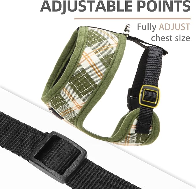 PUPTECK Soft Mesh Dog Harness and Leash Set Pet Puppy Cat Comfort Padded Vest - Image 3