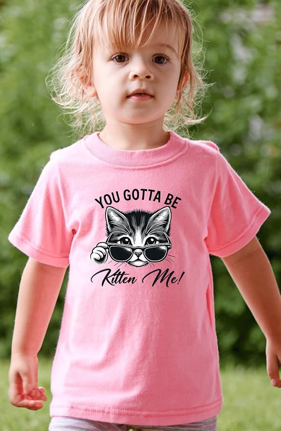Kids Toddler Little Boys Girls T-Shirt Short Sleeve Funny Animals Graphic - Image 5