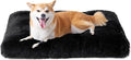 EHEYCIGA Fluffy Dog Crate Bed for Large Dogs, Plush Faux Fur Crate Pad by EHEYCIGA