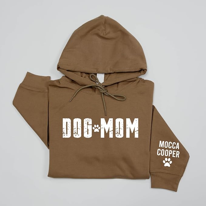 Personalized Dog Mom Sweatshirt, Custom Pet Name Sweater - Image 8