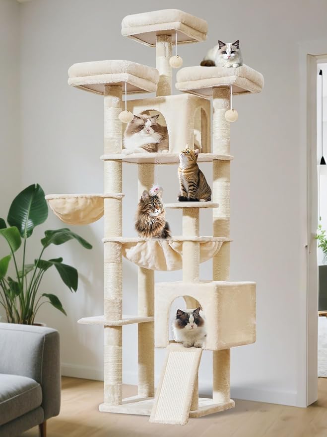 Taoqimiao 76-Inch Cat Tree - Image 9