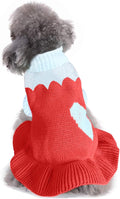 CHBORCHICEN Pet Dog Sweaters Classic Knitwear Turtleneck Winter Warm Puppy by CHBORCHICEN