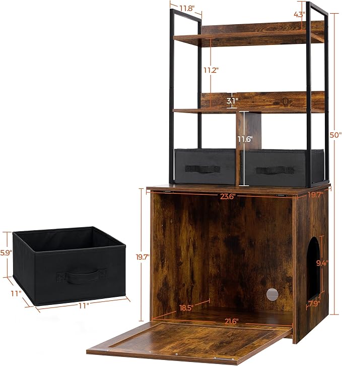 Dwanton Litter Box Enclosure - Image 5