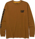 Caterpillar Trademark Banner Long Sleeve Tee Shirts by Caterpillar+Workwear
