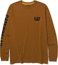 Caterpillar Trademark Banner Long Sleeve Tee Shirts by Caterpillar+Workwear