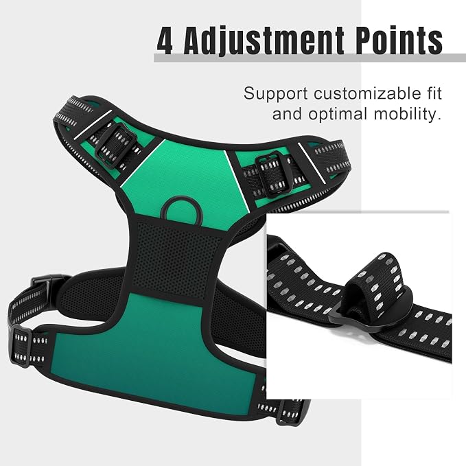 Rnivvi No Pull Dog Harness, Cute Reflective X-Large Sized Puppy Harness - Image 3