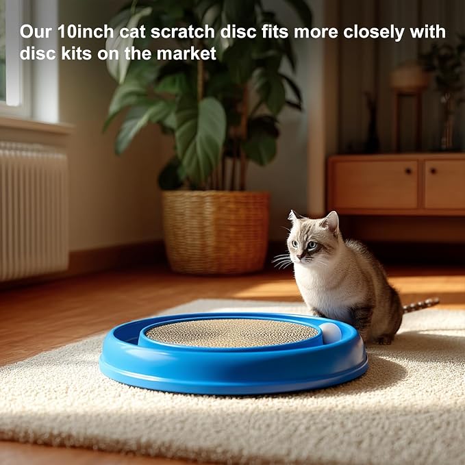 10 Inch Round Cat Scratcher Pad - Image 4