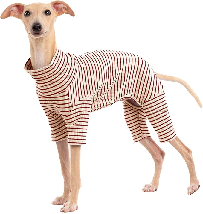 Dog Sweaters for Small Dogs Girls Boys, Striped Pet Sweaters for Fall Winter by Haloumoning
