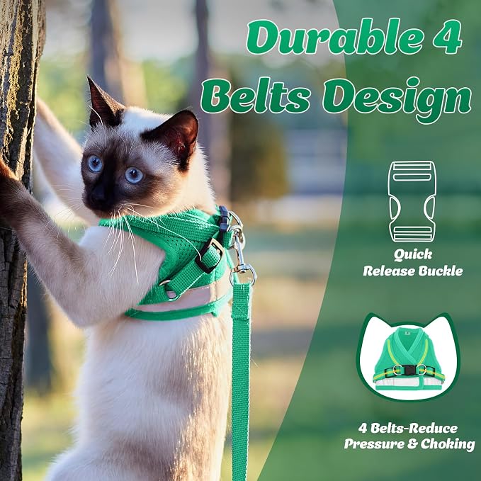 Supet Cat Harness and Leash Set - Image 3