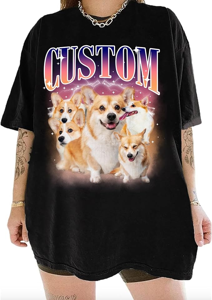 LASFOUR Custom Bootleg Rap Tee, I Love My Wife Shirts - Image 2