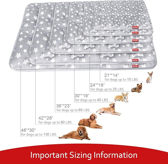 Dog Crate Mat, Soft Dog Bed Mat - Image 5