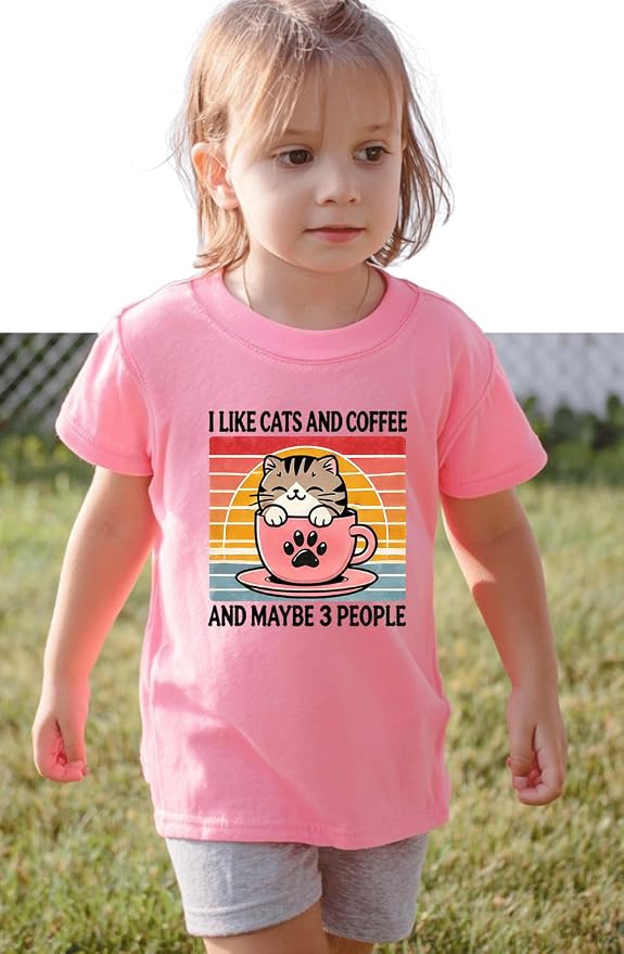 Kids Toddler Little Boys Girls T-Shirt Short Sleeve Funny Animals Graphic - Image 8