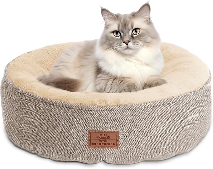 WINDRACING Cat Beds for Indoor Cats, Dog Bed for Small Dogs Breeds, Soft Kennel by WINDRACING