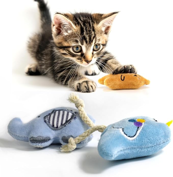 Cat Toys, Interactive Cats Toy for Indoor Cats, Soft and Durable Crinkle Sound - Image 7