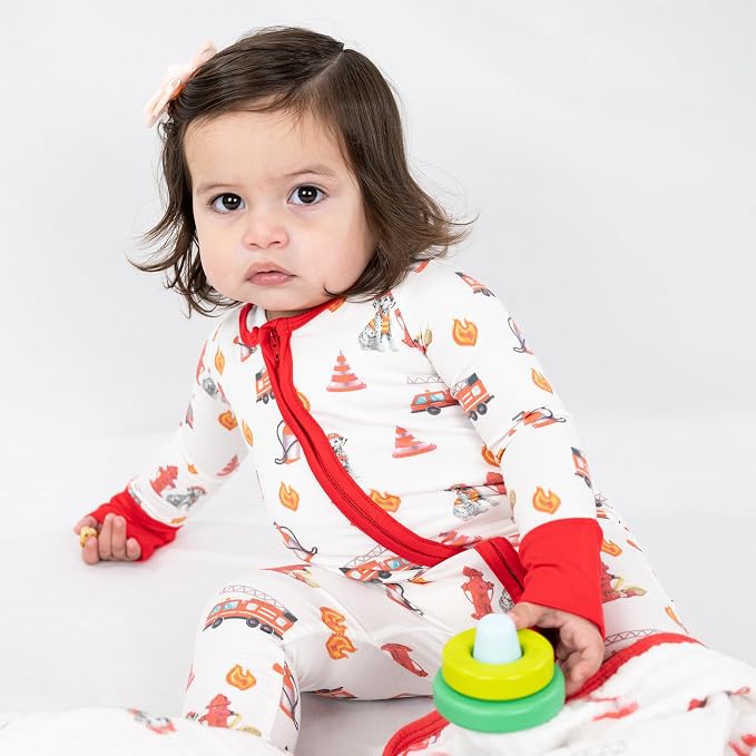 LollyBanks Baby Pajamas, Baby Romper 95% Bamboo Viscose and 5% Spandex - Image 3