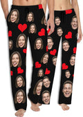 Custom Pajamas Pants With Photo Face Custom PJ Pants Personalized Gifts by KAOEED