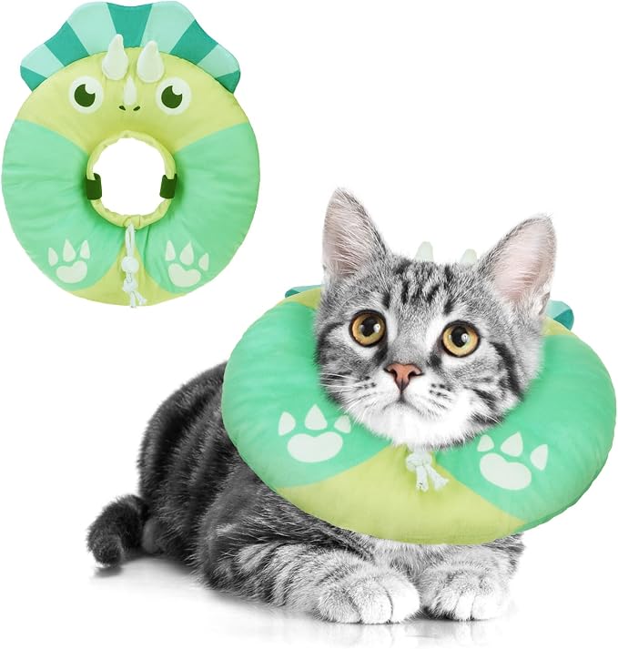 BEAUTYZOO Cat Cone, Adjustable Cat Cone Collar Soft, Cat Recovery E Collars by BEAUTYZOO