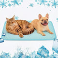 Dog Cooling Mat Blue, Washable Comfortable Pet Cooling Pad by Unknown