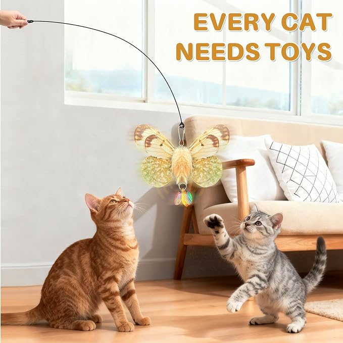 Walfront Interactive Cat Wand Toy - Image 5