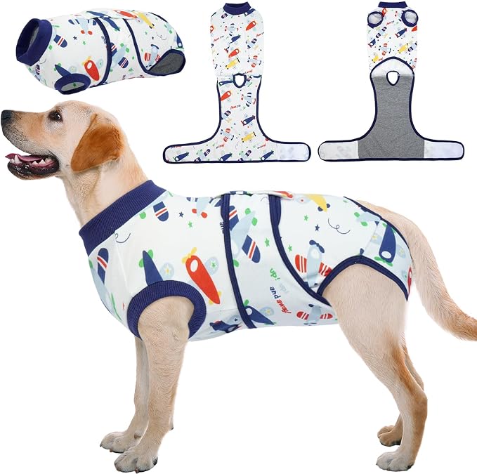 Kuoser Recovery Suit for Dogs Cats After Surgery, Professional Pet Recovery by Kuoser