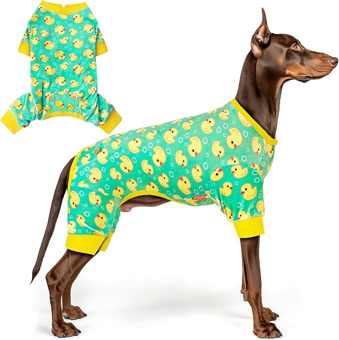 KYEESE Dog Pajamas Velvet Dog Pajamas Large Sized Dogs Soft Dogs Clothes Pjs by KYEESE