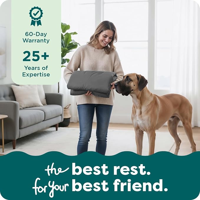 Furhaven Replacement Dog Bed Cover Water-Resistant Indoor/Outdoor Logo Print - Image 9