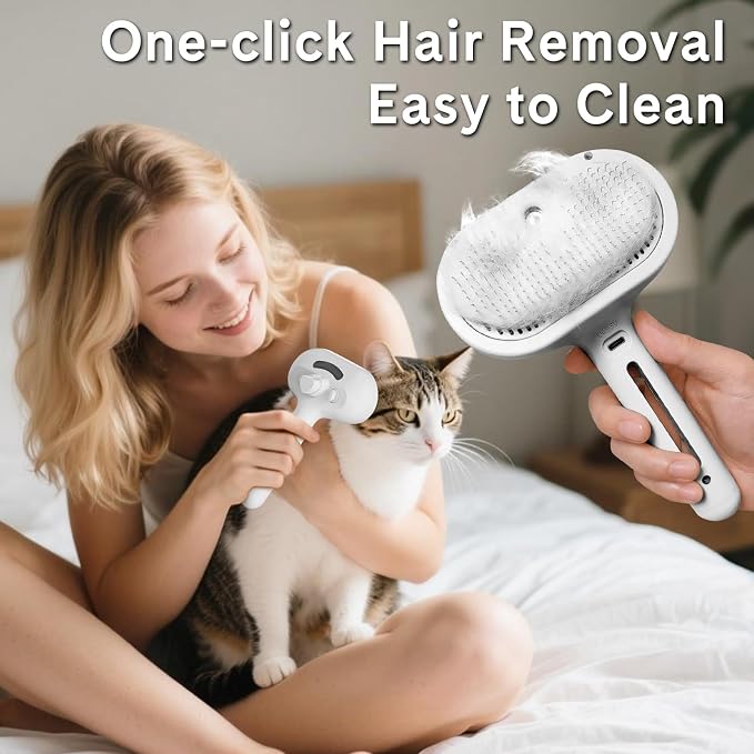 Pet Steam Brush for Dogs & Cats - Image 2